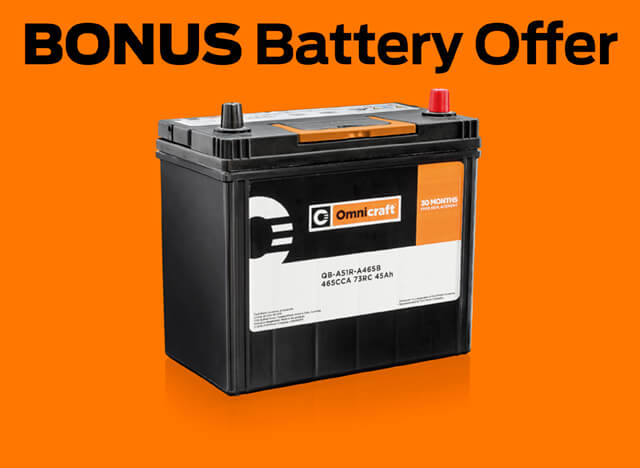 Omnicraft Bonus Battery Offer