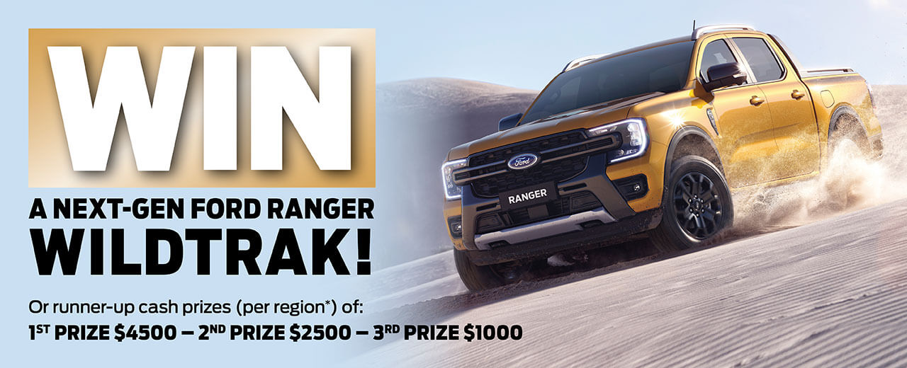 Win A Next-Gen Ford Ranger Wildtrak